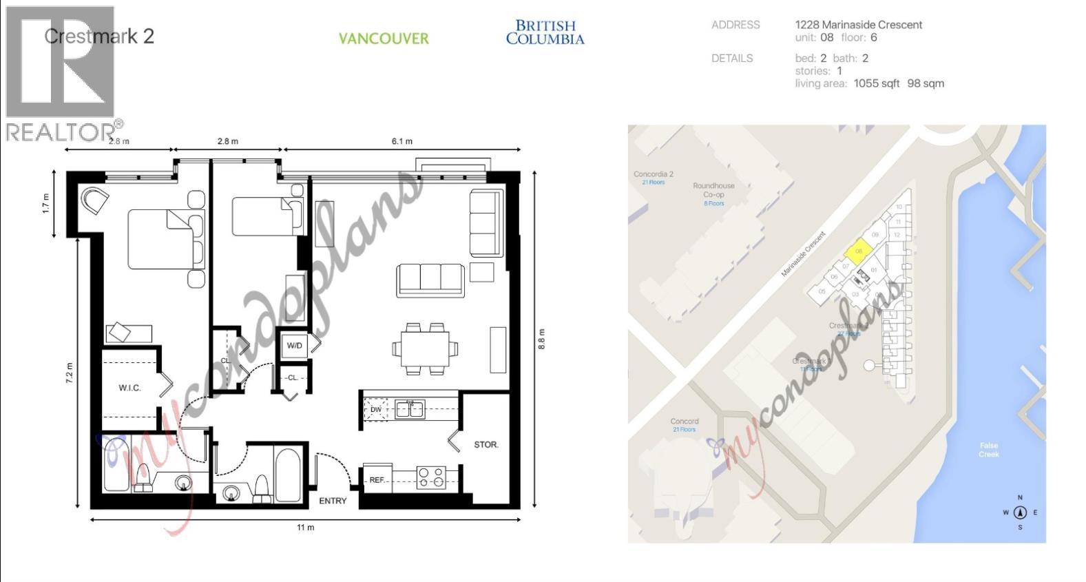 608 1228 Marinaside Crescent Street, Vancouver, British Columbia  V6Z 2W4 - Photo 40 - R3158748