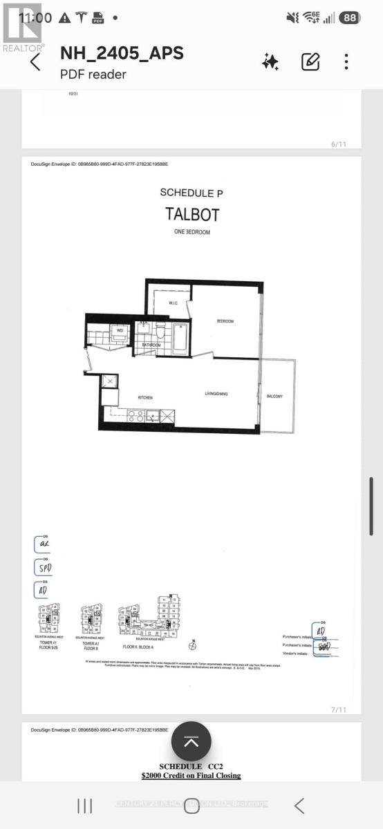 2605 - 4010 Eglinton Avenue W, Toronto, Ontario  M9A 0G5 - Photo 11 - W13826904