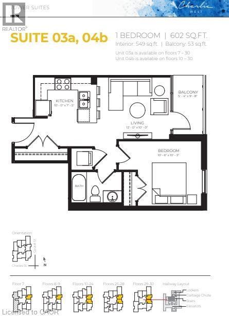 60 Charles Street W Unit# 1104, Kitchener, Ontario  N2G 0C9 - Photo 2 - 40865700