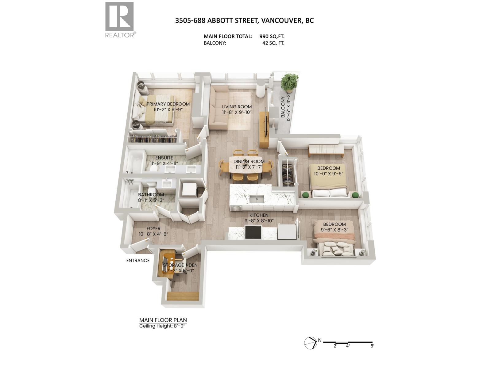 3505 688 Abbott Street, Vancouver, British Columbia  V6B 0B9 - Photo 38 - R3169317