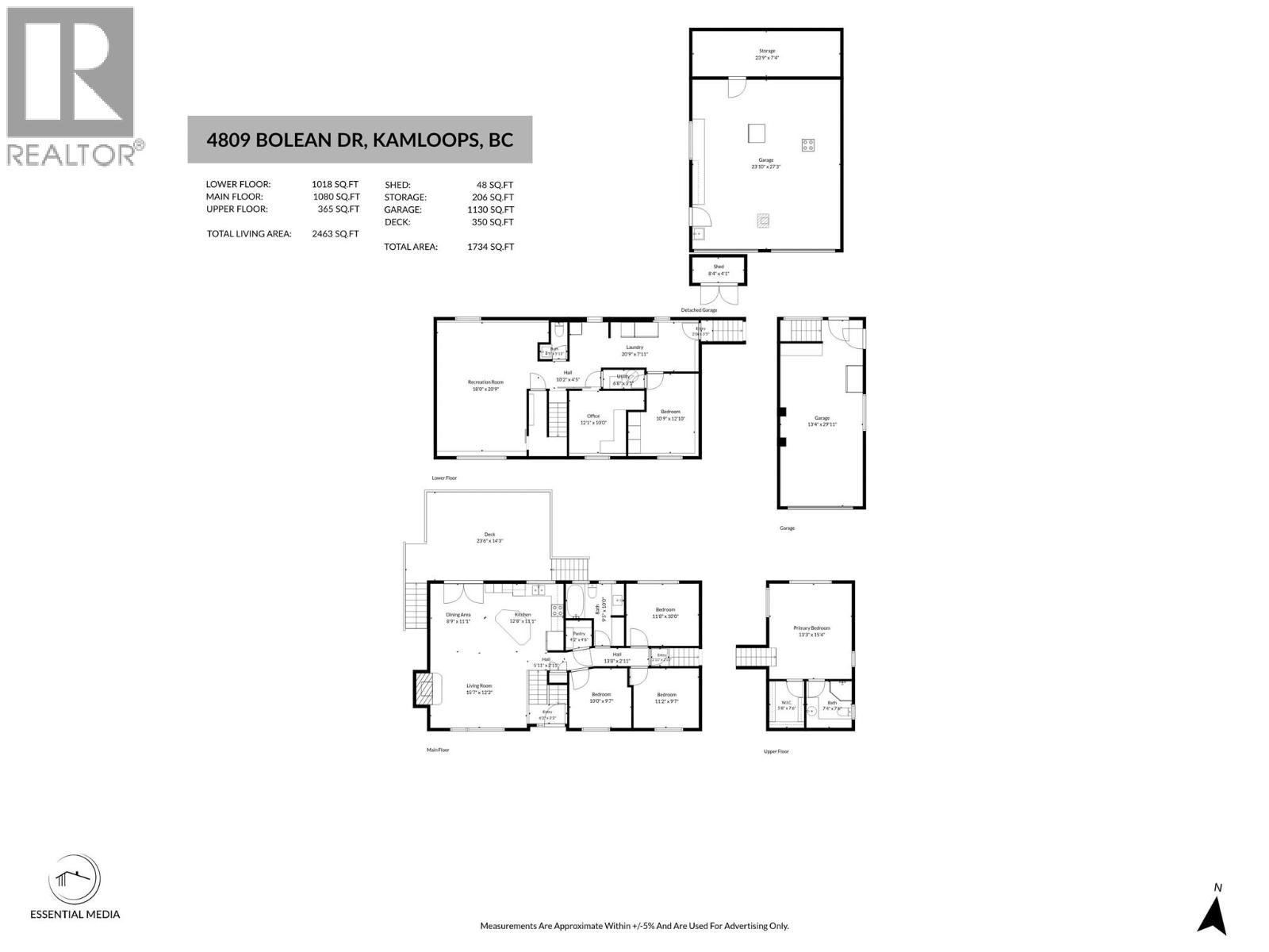 4809 Bolean Drive, Kamloops, British Columbia  V2H 1M3 - Photo 54 - 10402003