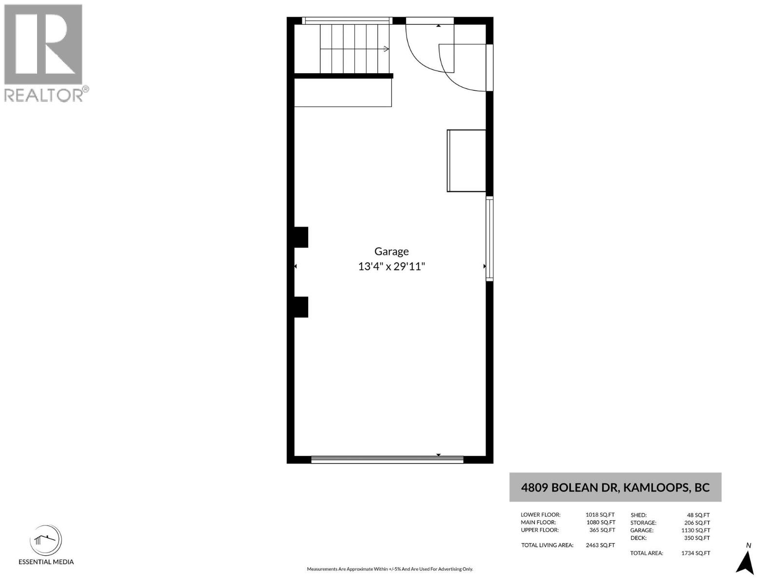 4809 Bolean Drive, Kamloops, British Columbia  V2H 1M3 - Photo 56 - 10402003