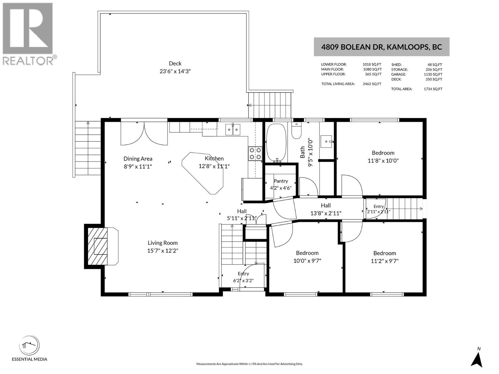 4809 Bolean Drive, Kamloops, British Columbia  V2H 1M3 - Photo 58 - 10402003