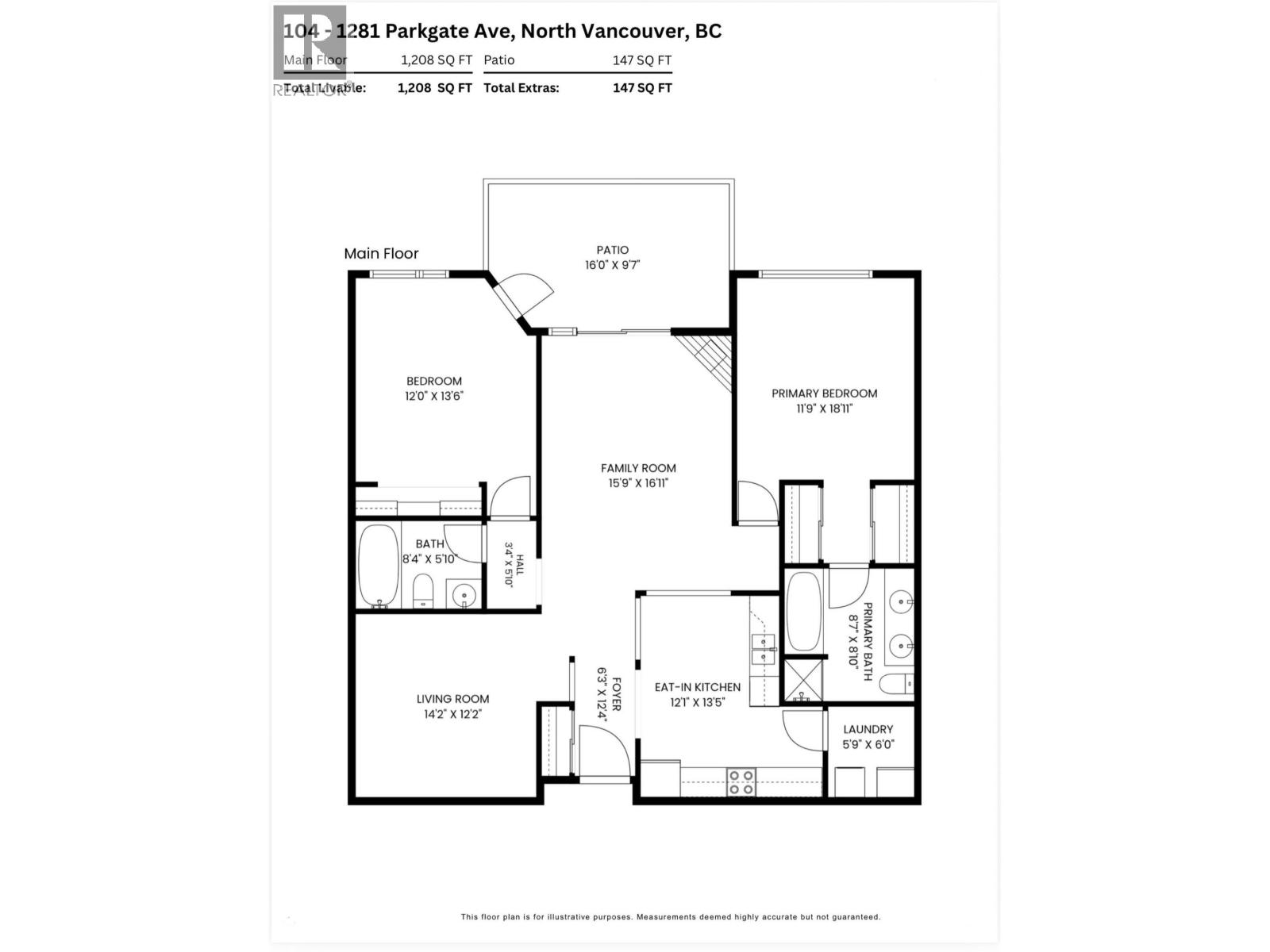 104 1281 Parkgate Avenue, North Vancouver, British Columbia  V7H 3A3 - Photo 20 - R3168878
