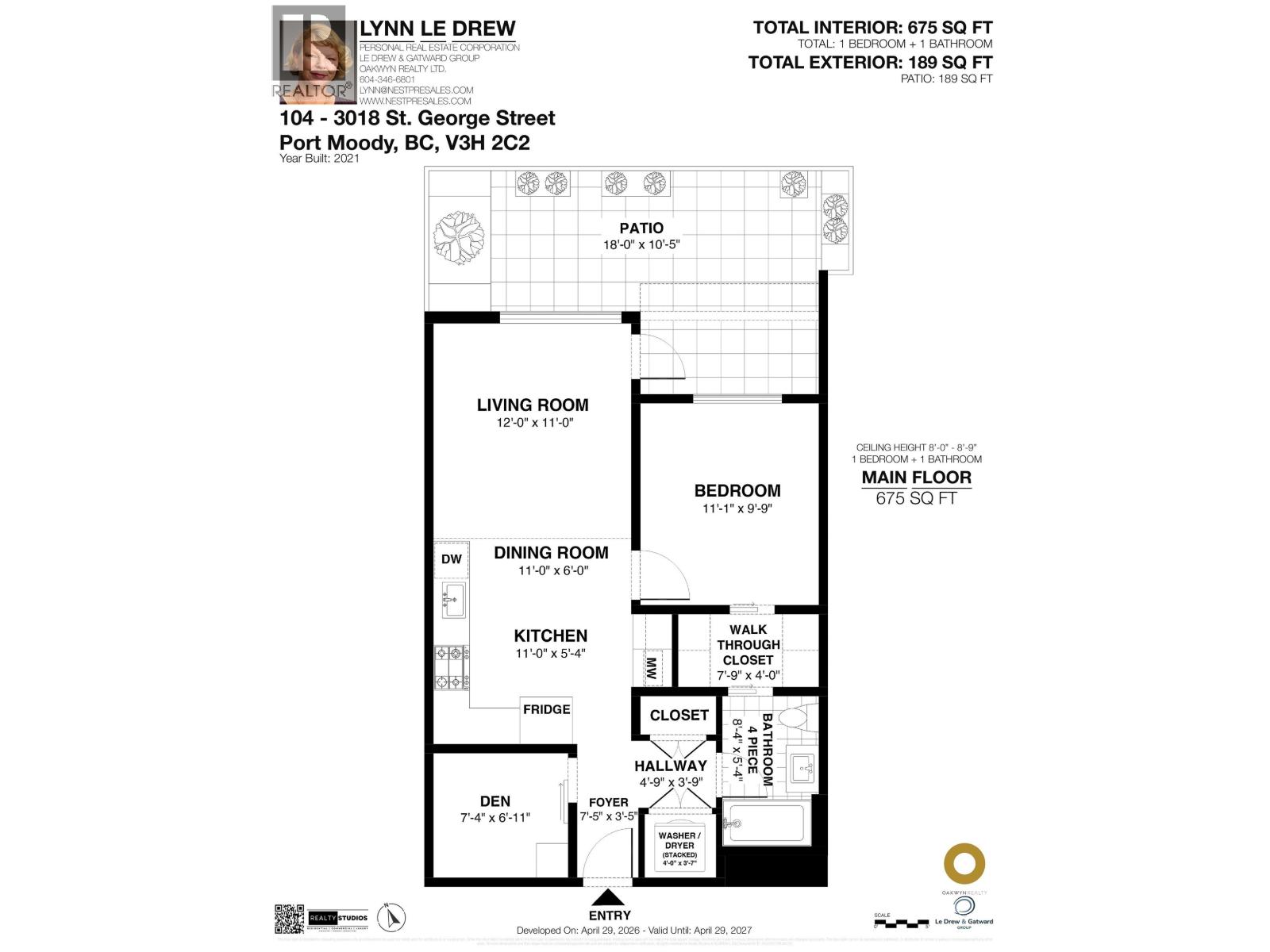 104 3018 St. George Street, Port Moody, British Columbia  V3H 0L4 - Photo 32 - R3149264