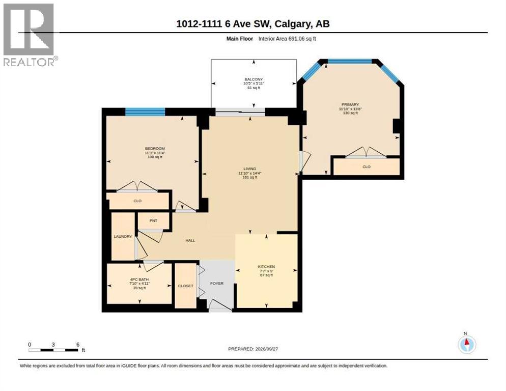 1012, 1111 6 Avenue SW, Calgary, Alberta  T2P 5M5 - Photo 30 - A2348432