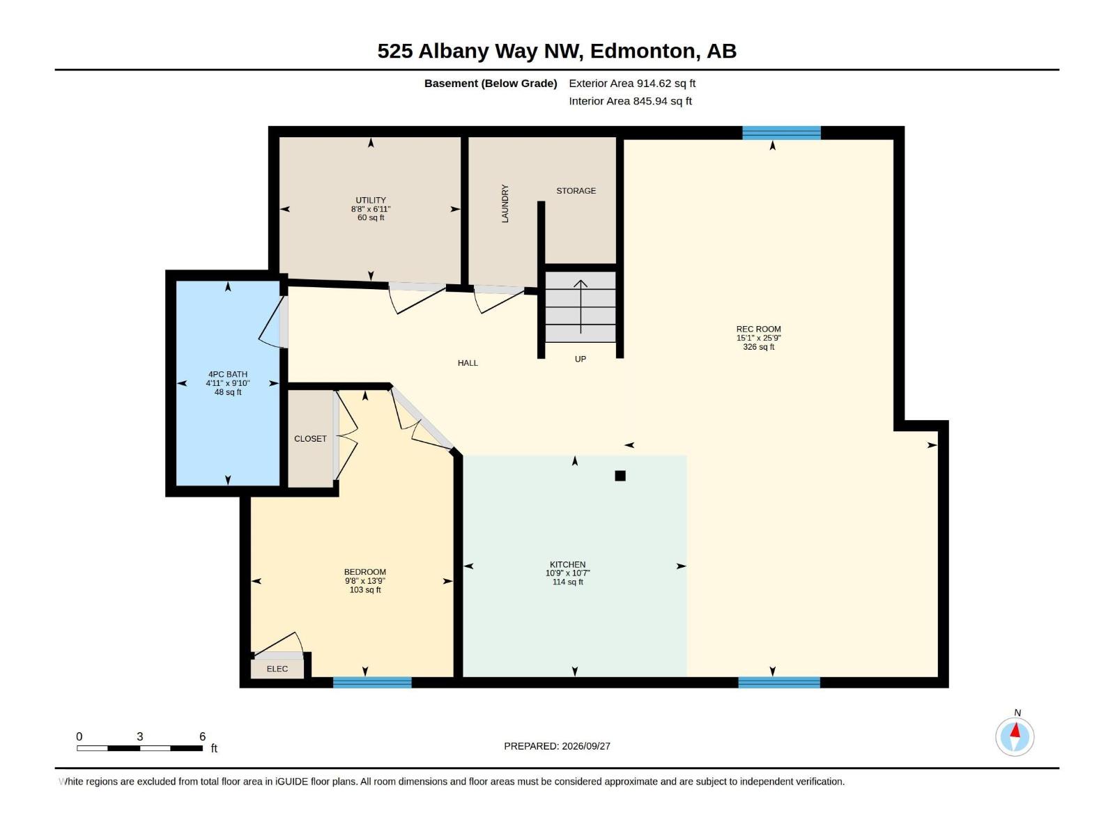 525 Albany Wy Nw, Edmonton, Alberta  T6V 0H9 - Photo 74 - E4510659