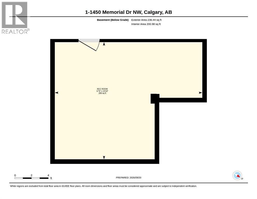1, 1450 Memorial Drive NW, Calgary, Alberta  T2N 3E5 - Photo 39 - A2346934