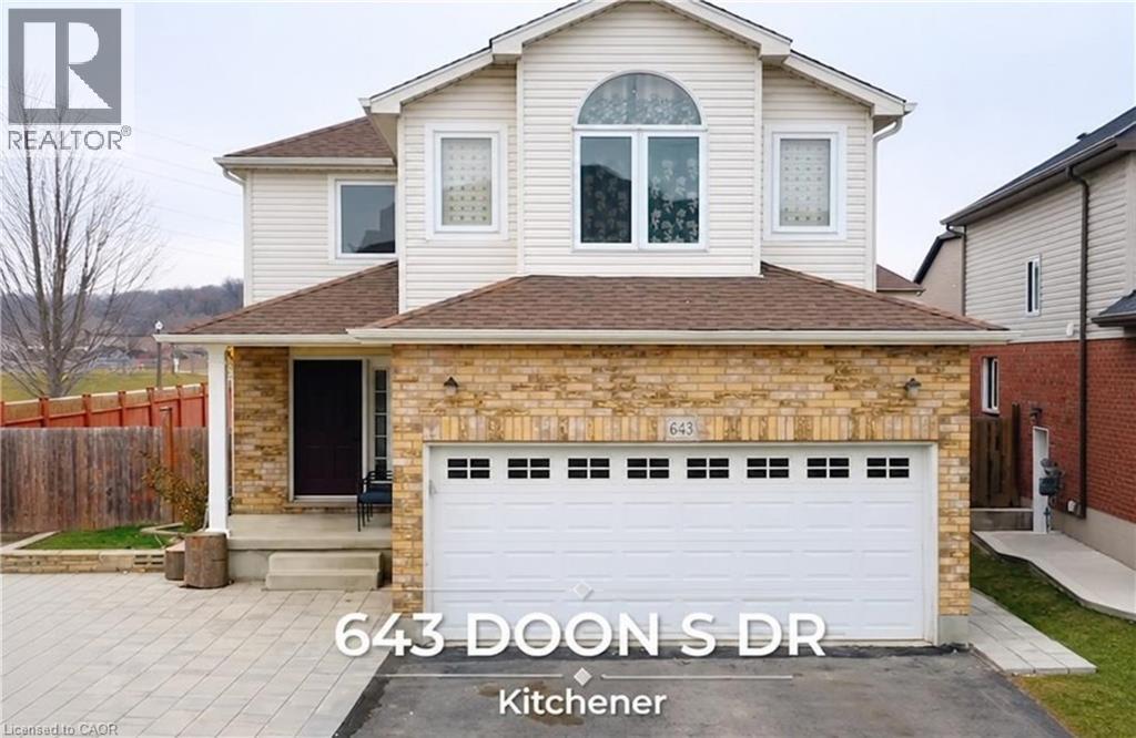 643 DOON SOUTH Drive, Kitchener, Ontario