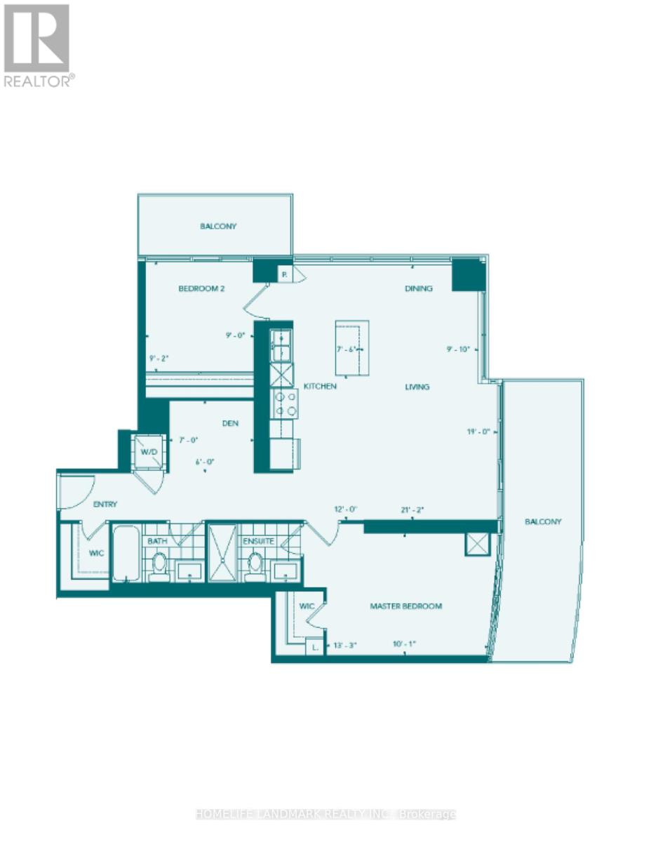 2306 - 2240 Lake Shore Boulevard W, Toronto, Ontario  M8N 0B1 - Photo 9 - W13786154
