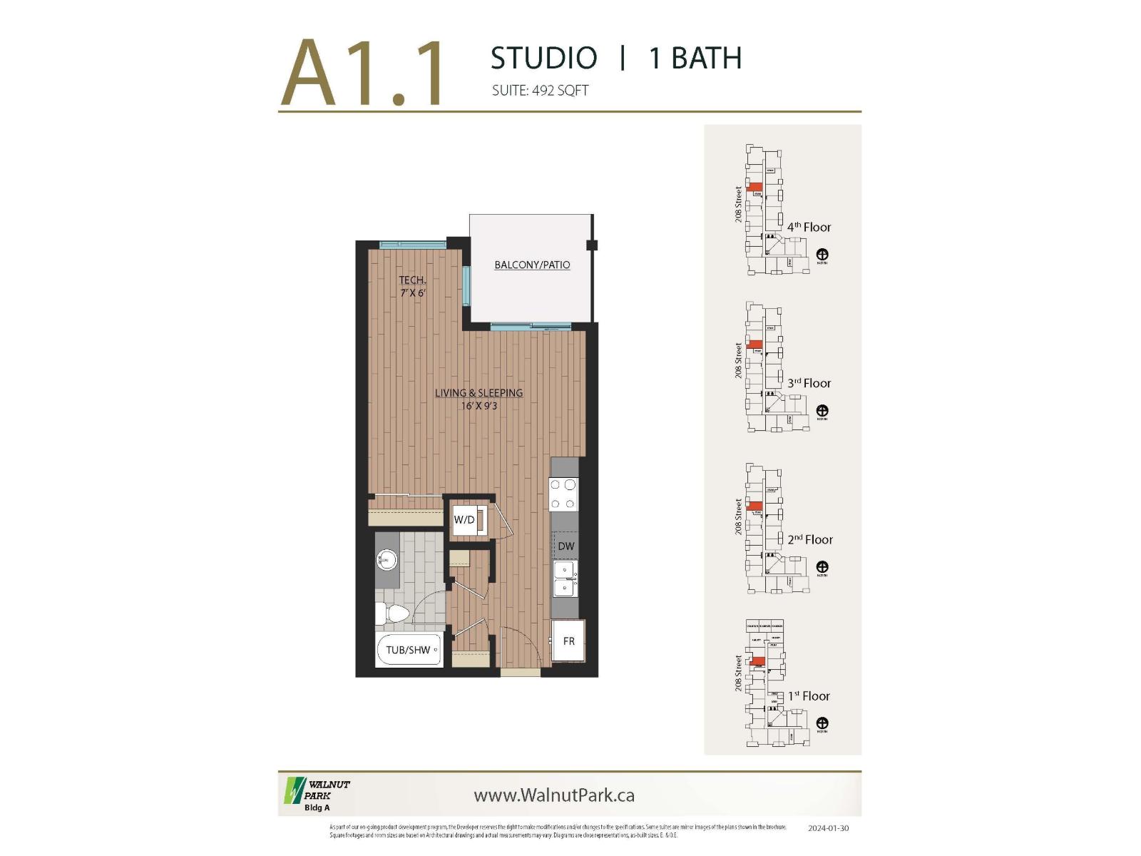 A425 8233 208b Street Street, Langley, British Columbia  V2Y 4M7 - Photo 3 - R3169810
