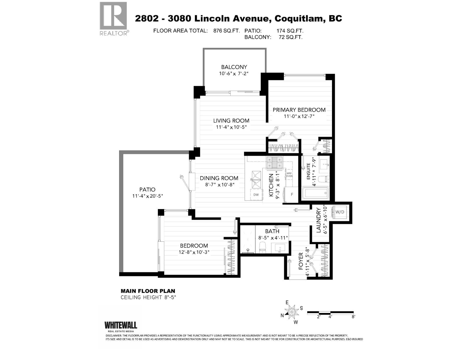 2802 3080 Lincoln Avenue, Coquitlam, British Columbia  V3B 0L9 - Photo 20 - R3170599