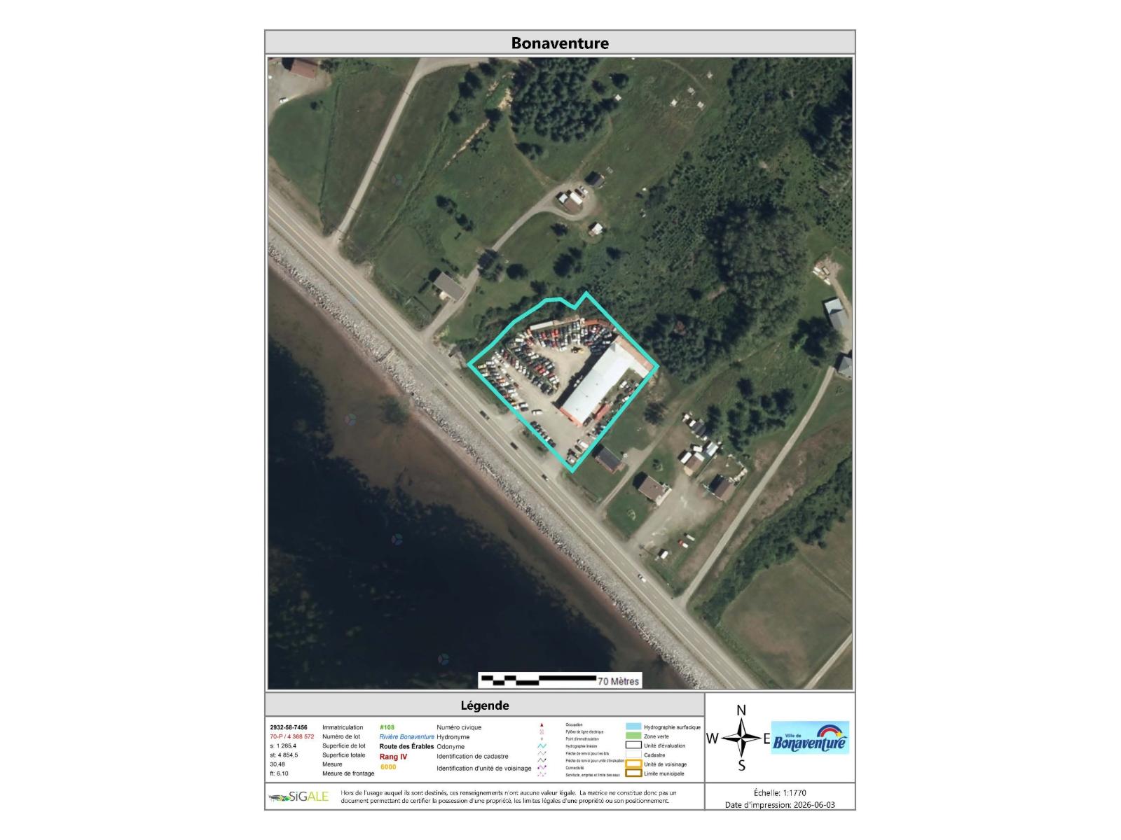 274 Av. de Port-Royal Bonaventure Quebec Canada G0C1E0 3