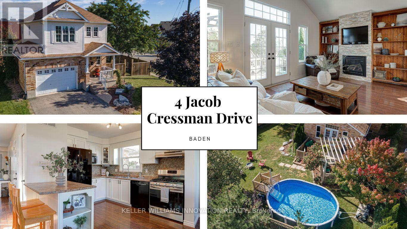 4 JACOB CRESSMAN DRIVE, Wilmot, Ontario