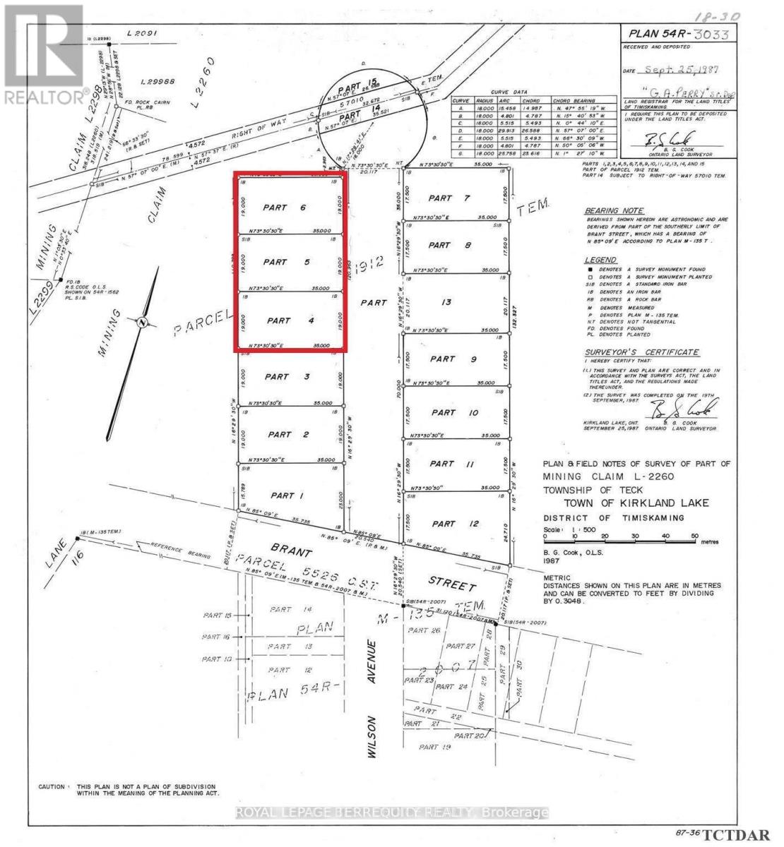 Lots 4, 5 & 6 Wilson Avenue, Kirkland Lake, Ontario  P2N 1H1 - Photo 5 - T13136906