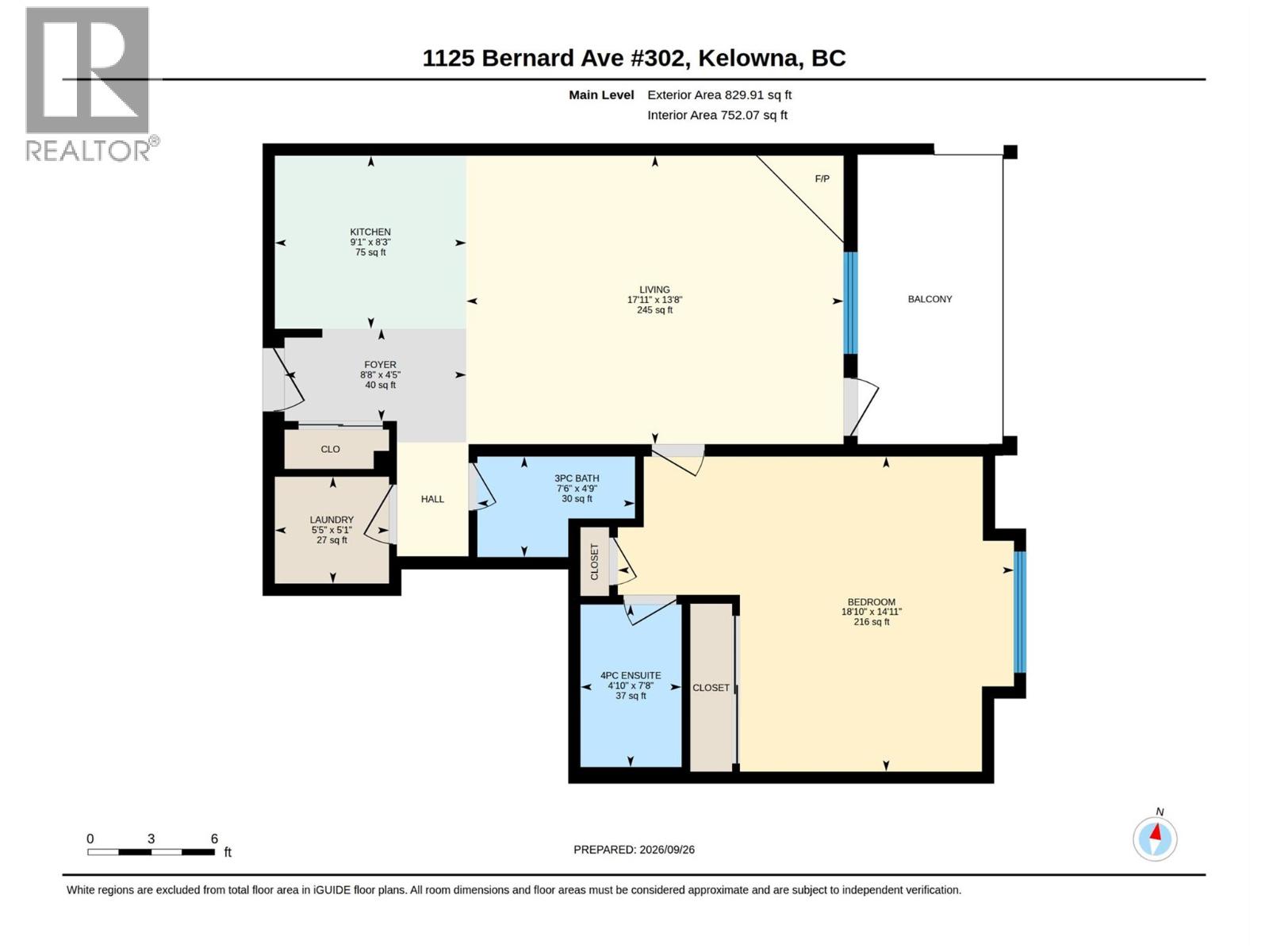 1125 Bernard Avenue Unit# 302, Kelowna, British Columbia  V1Y 6R3 - Photo 19 - 10399166