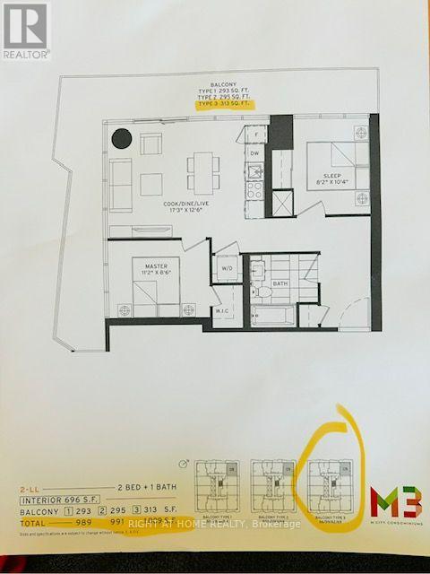 6205 - 448 Burnhamthorpe Rd Road W, Mississauga (City Centre), Ontario  L5B 0R4 - Photo 1 - W13841882