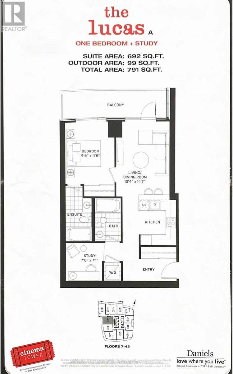 3701 - 21 Widmer Street, Toronto, Ontario  M5V 0B8 - Photo 38 - C13842616