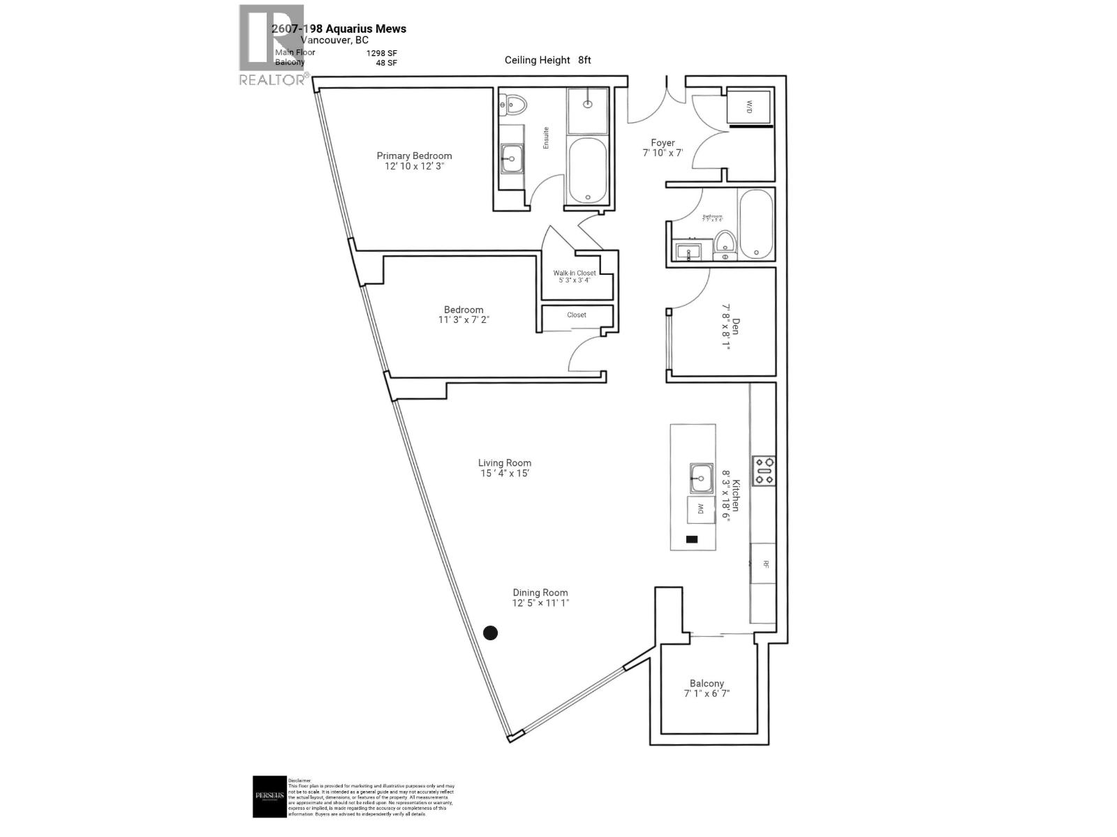 2607 198 Aquarius Mews, Vancouver, British Columbia  V6Z 2Y4 - Photo 40 - R3170777