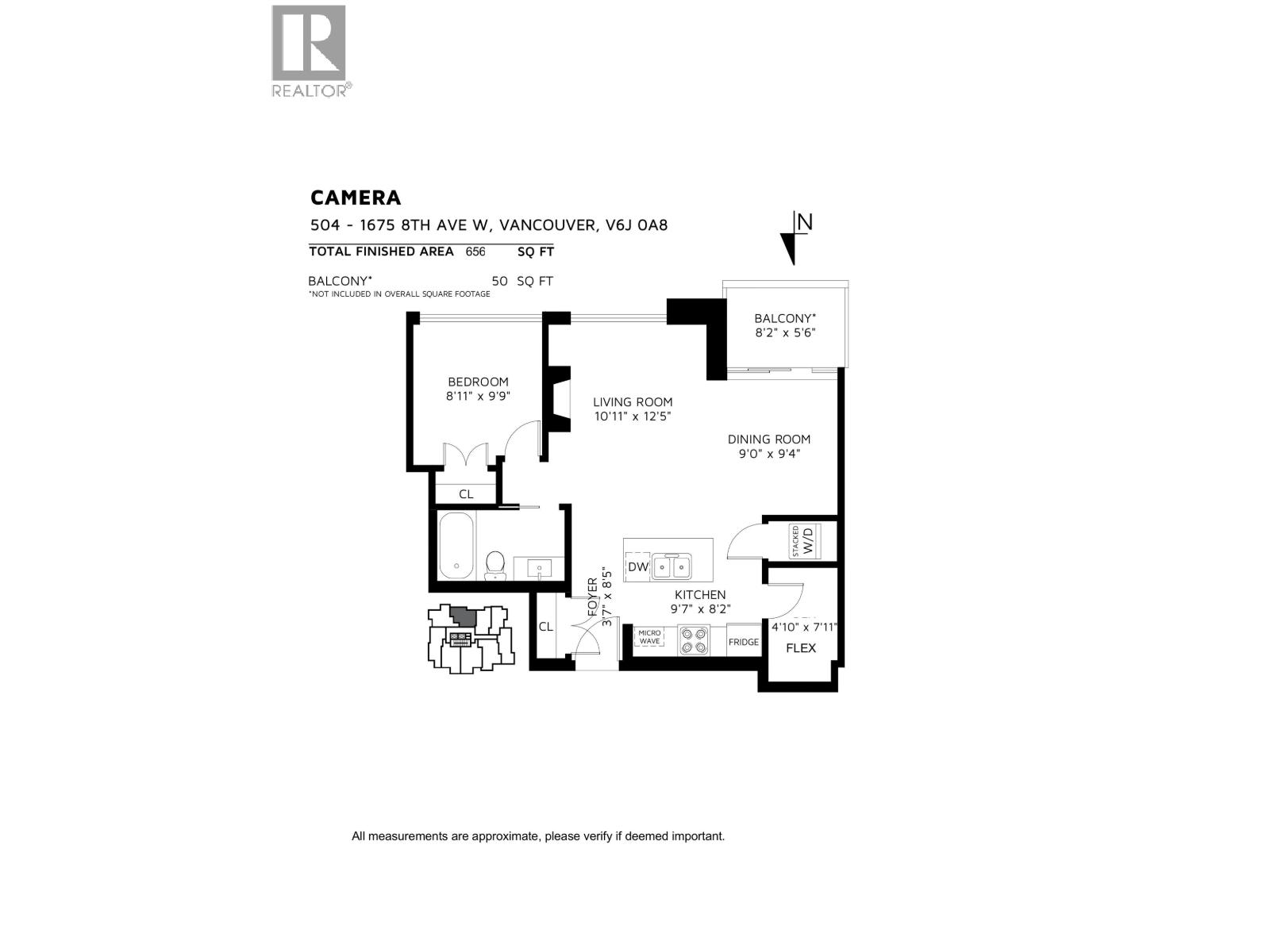 504 1675 W 8 Avenue, Vancouver, British Columbia  V6J 0A8 - Photo 19 - R3170926