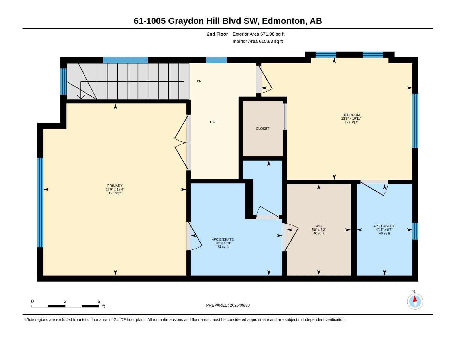 #61 1005 GRAYDON HILL BV SW