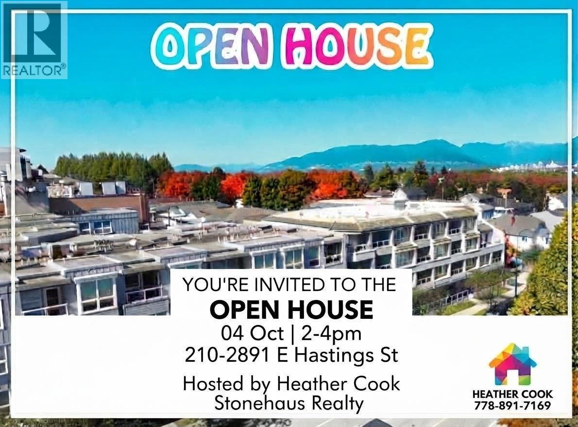 210 2891 E HASTINGS STREET, Vancouver, British Columbia