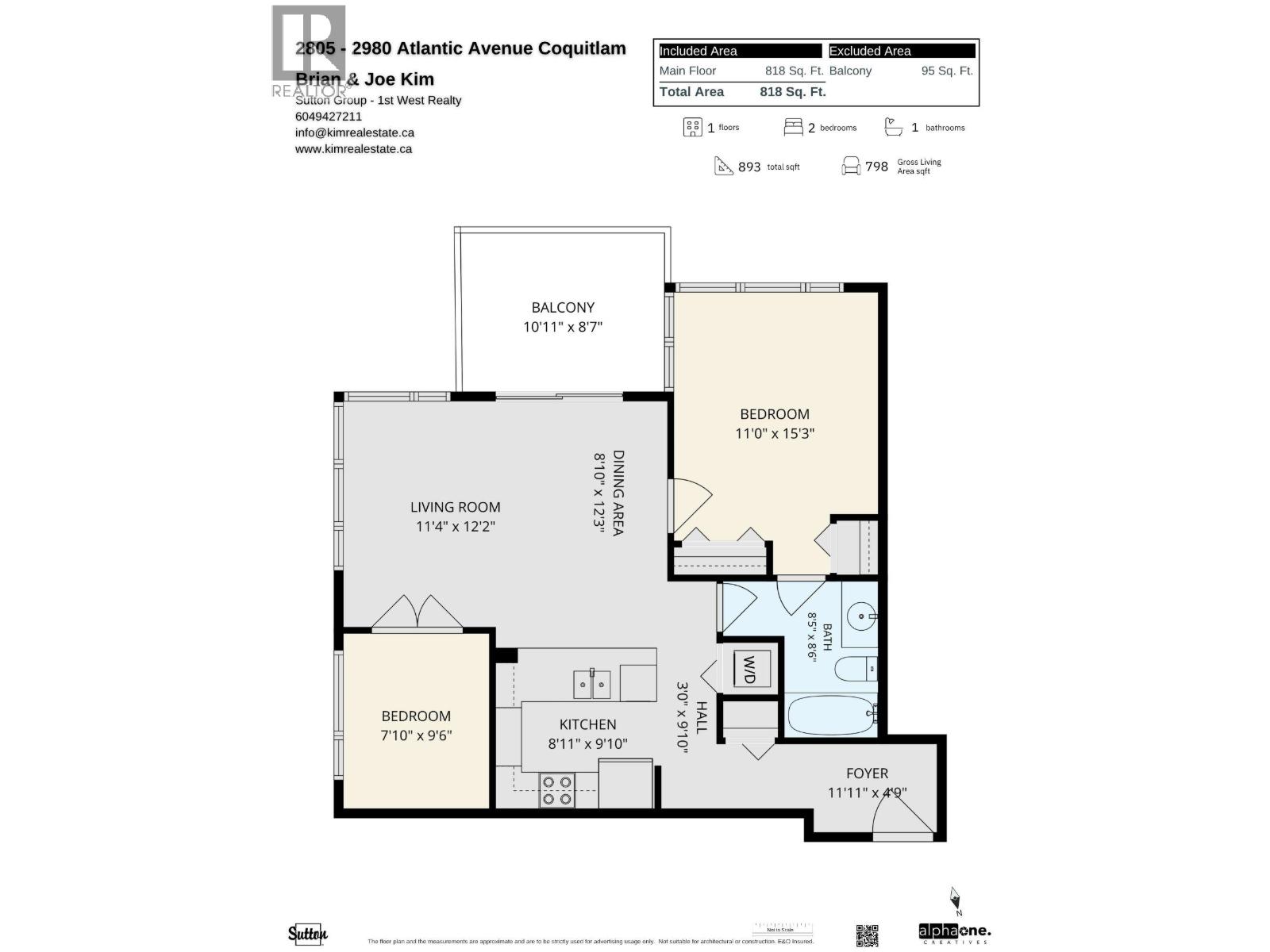 2805 2980 Atlantic Avenue, Coquitlam, British Columbia  V3B 0G2 - Photo 22 - R3170854