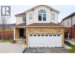 643 DOON SOUTH Drive, Kitchener, Ontario