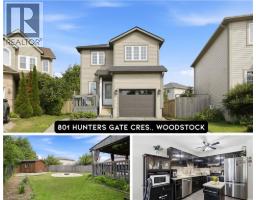 801 HUNTERS GATE Crescent, Woodstock, Ontario