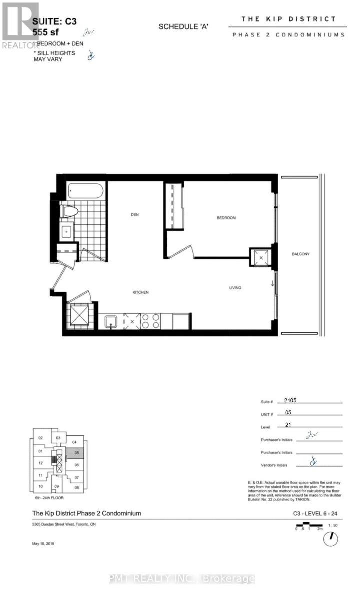 2105 - 30 Samuel Wood Way, Toronto, Ontario  M9B 0C9 - Photo 26 - W13851050