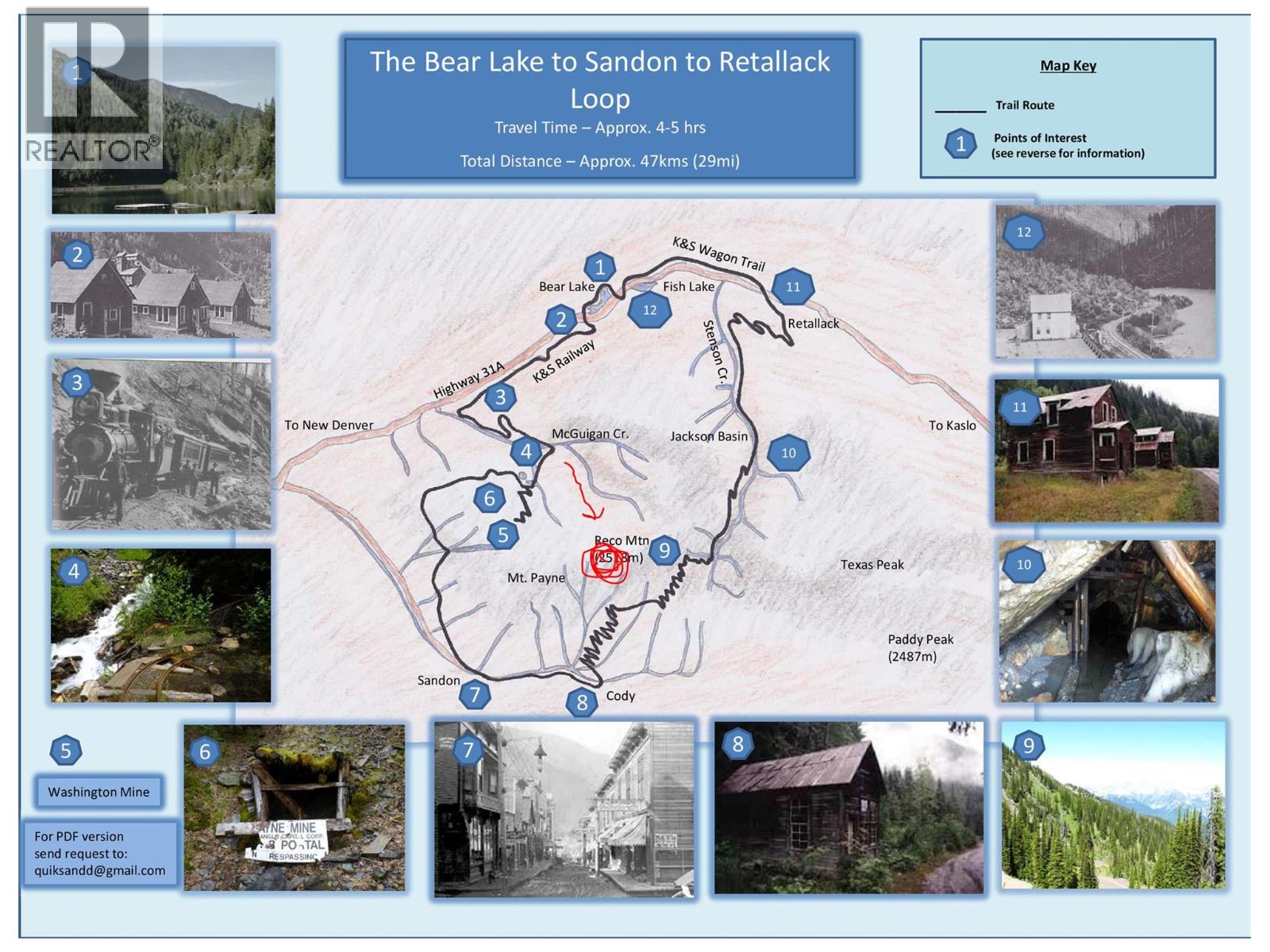 593, 594, 595, 1848, 1850 Mt. Payne FSR