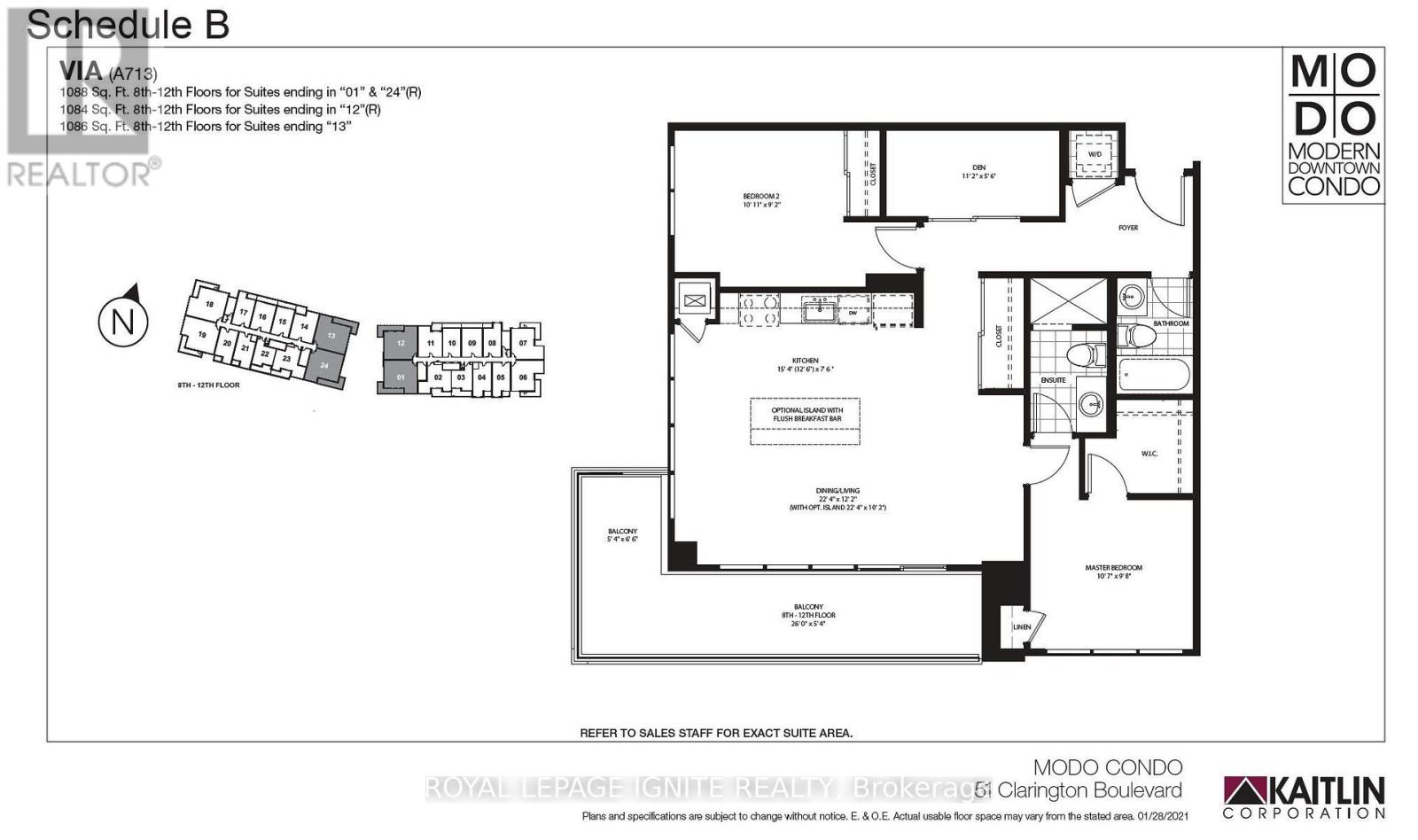 1212 - 51 Clarington Boulevard, Clarington, Ontario  L1C 7J8 - Photo 19 - E13851338