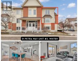 3 - 51 PETRA WAY, Whitby, Ontario