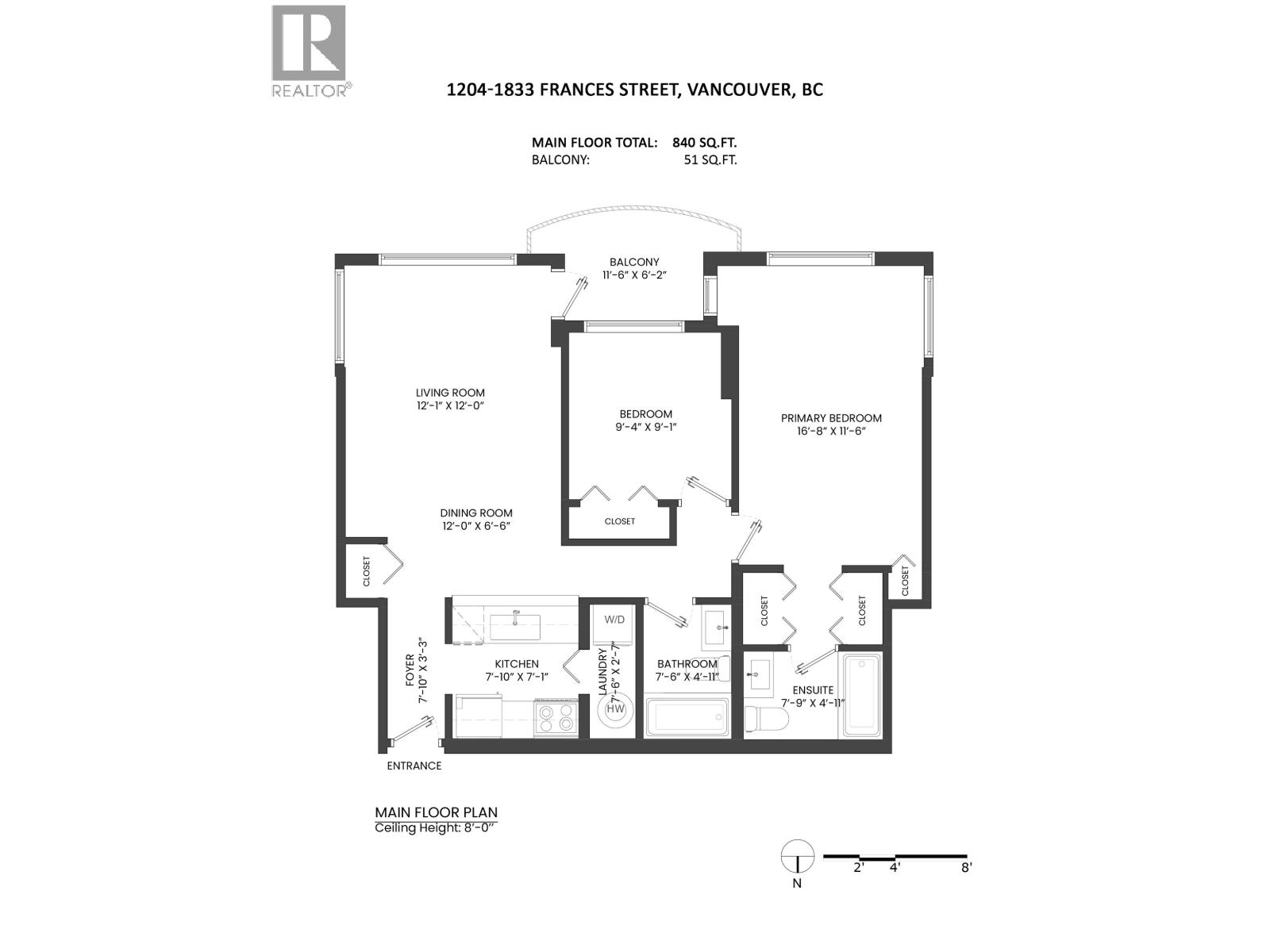 1204 1833 Frances Street, Vancouver, British Columbia  V5L 1Z8 - Photo 28 - R3170707