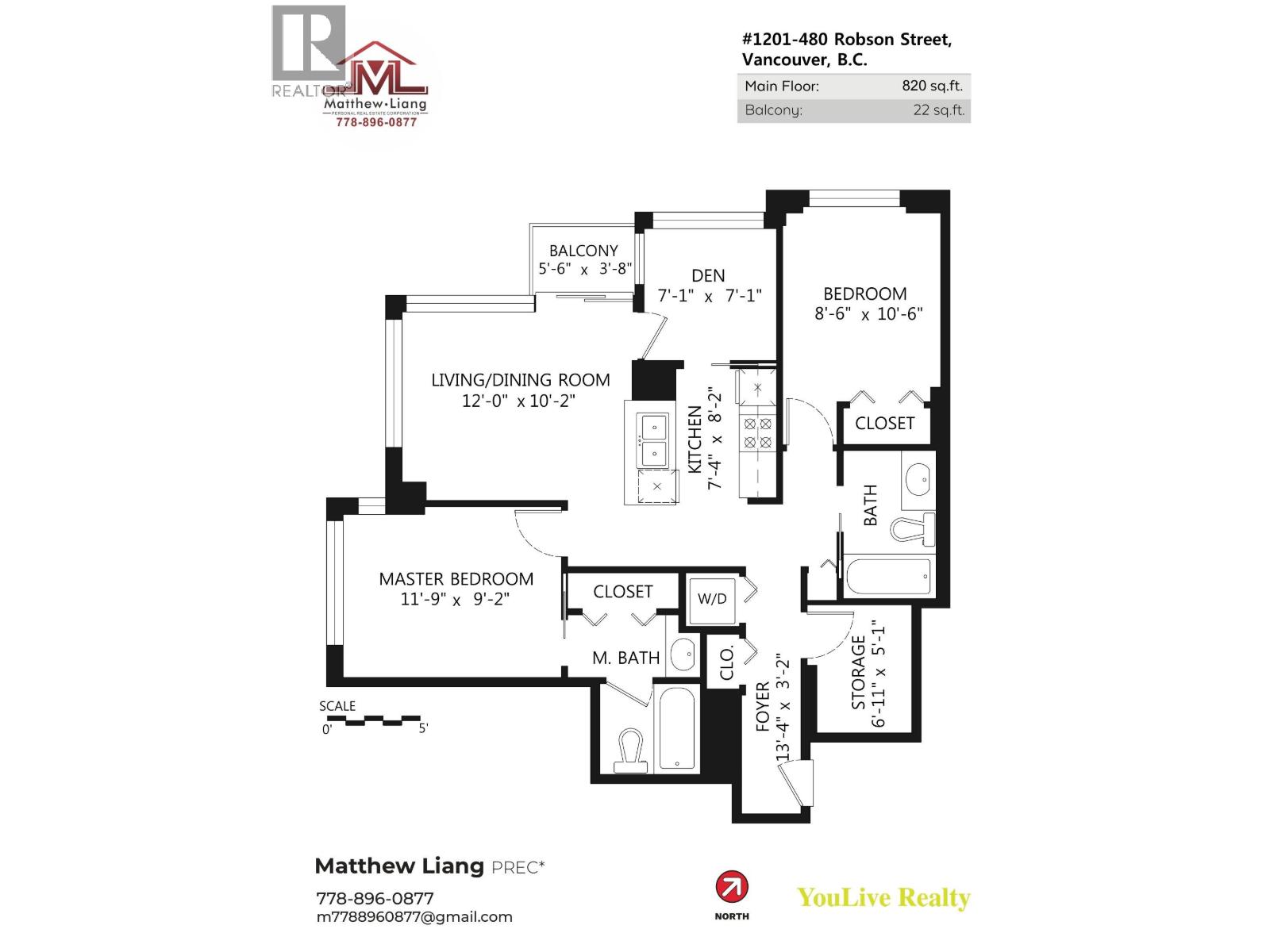 1201 480 ROBSON STREET
