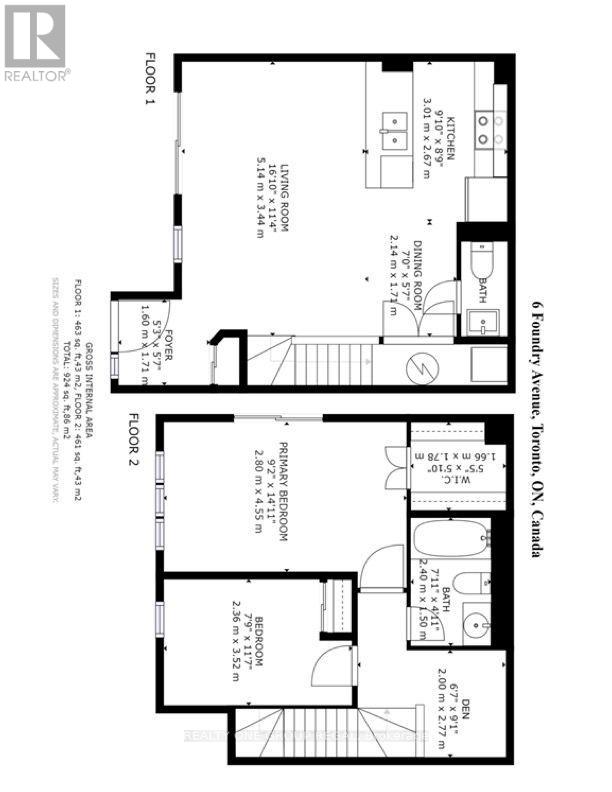 155 - 6 Foundry Avenue, Toronto, Ontario  M6H 0A4 - Photo 37 - W13851332
