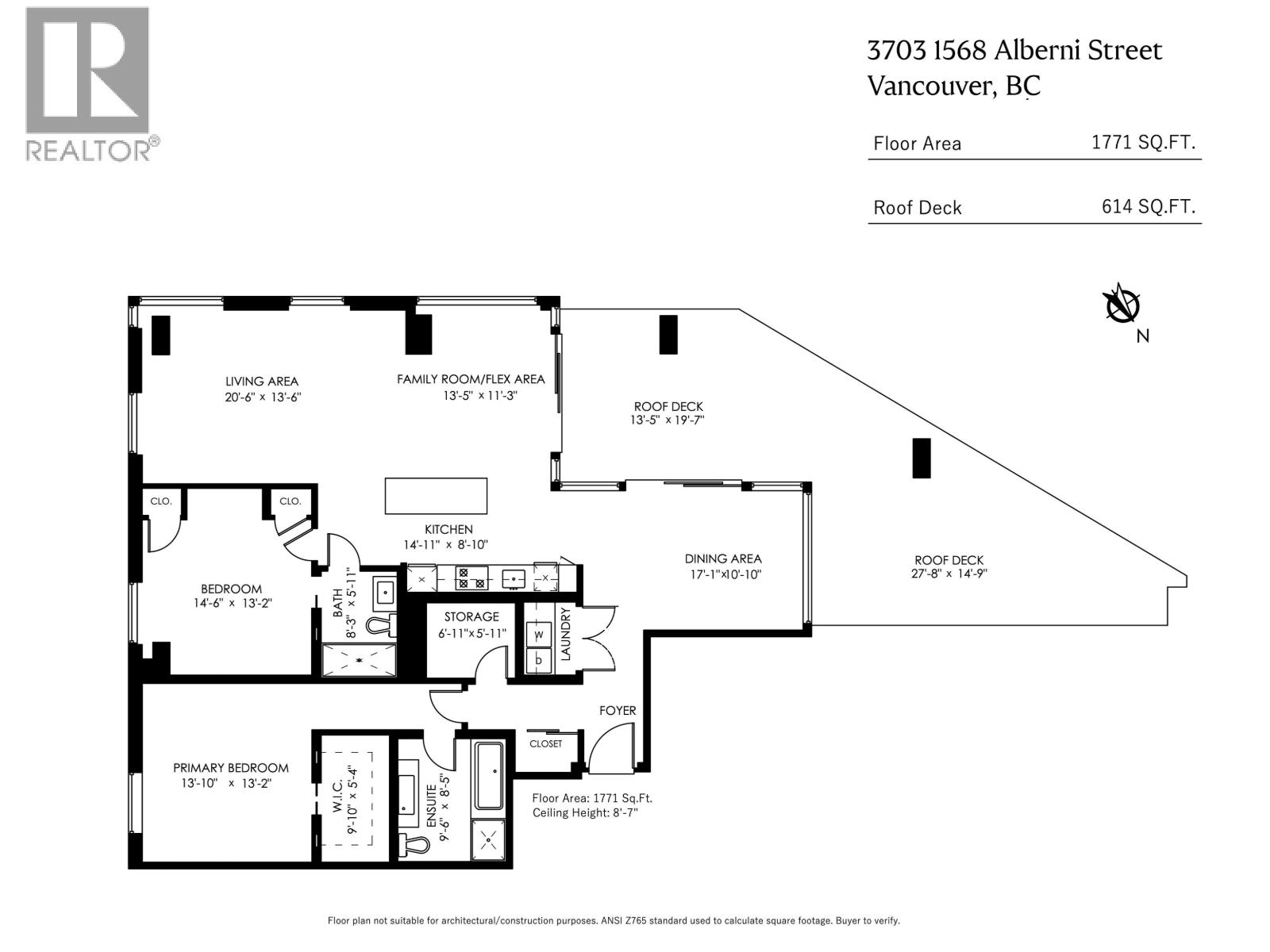 3703 1568 Alberni Street, Vancouver, British Columbia  V6G 0E3 - Photo 40 - R3172005