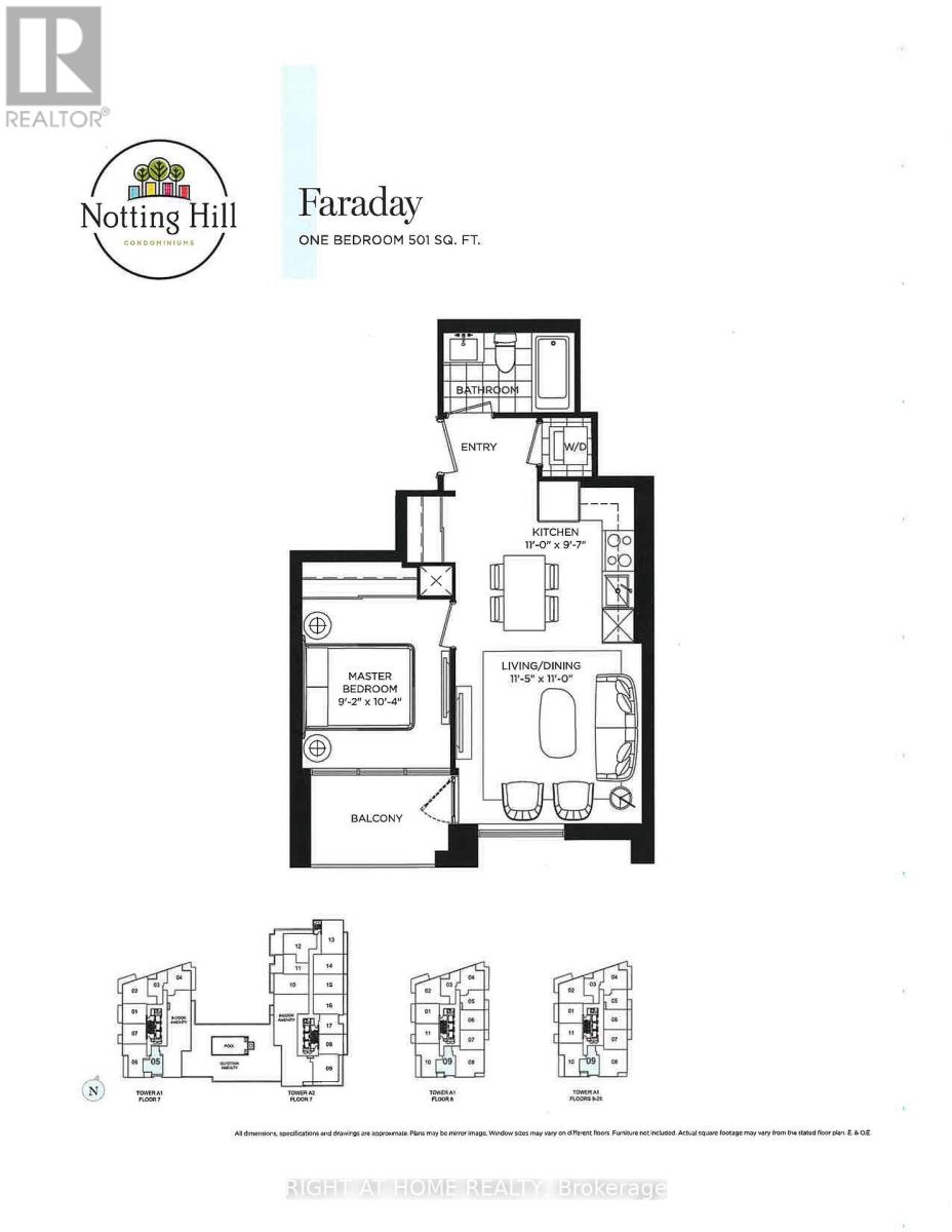 2609 - 4010 Eglinton Avenue W, Toronto, Ontario  M9A 0G5 - Photo 17 - W13857988