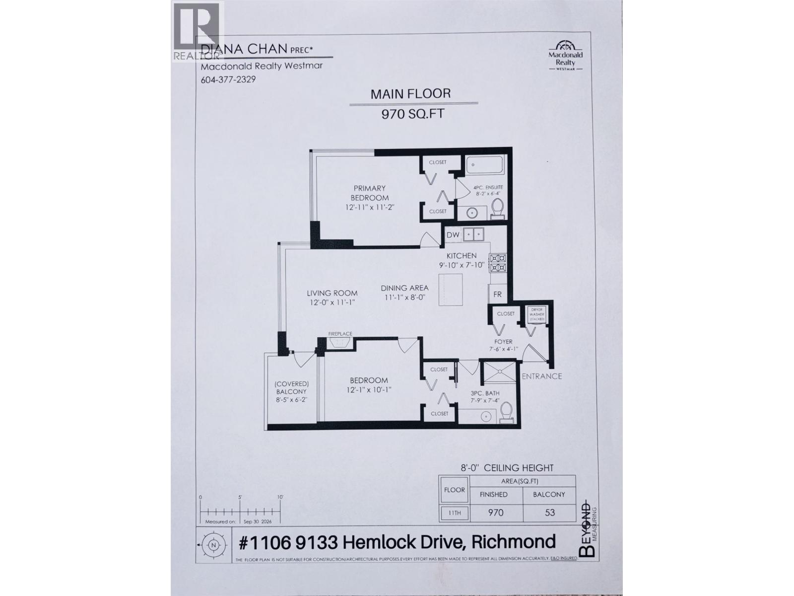 1106 9133 Hemlock Drive, Richmond, British Columbia  V6Y 4J9 - Photo 13 - R3171886