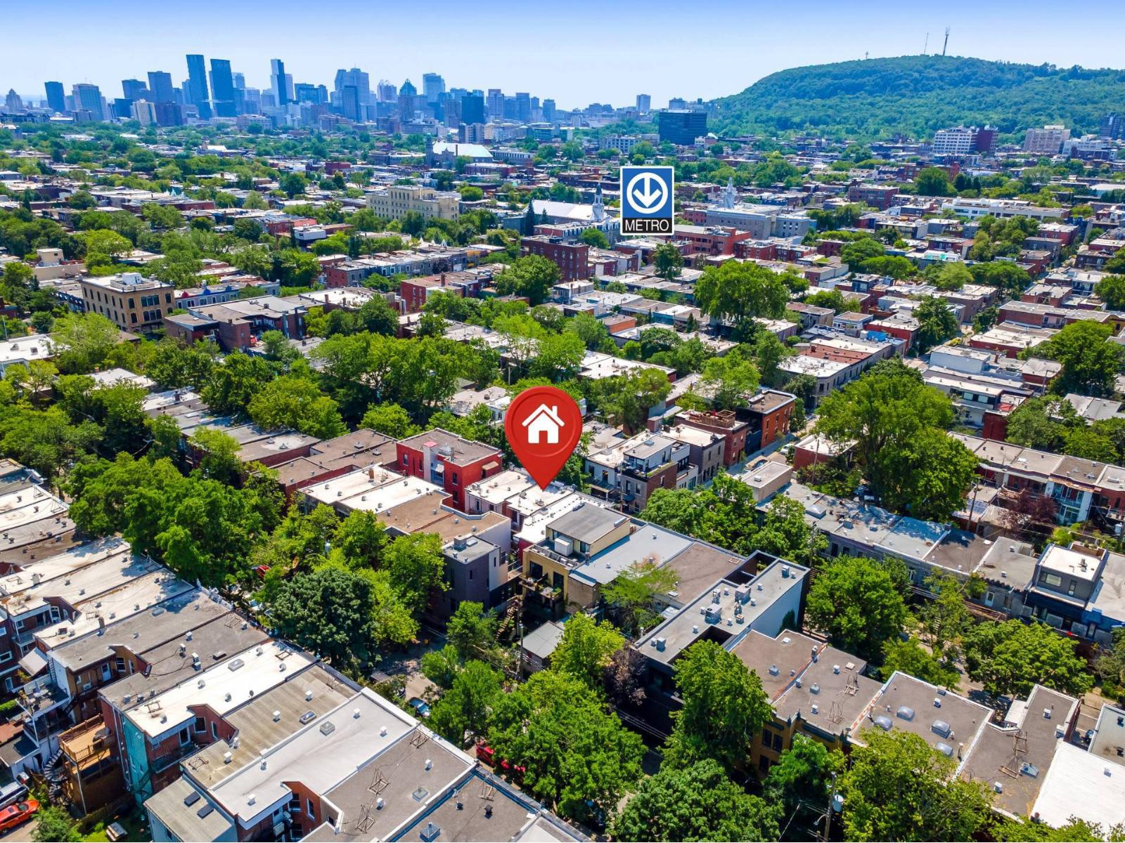 4583-4587 Rue de Mentana Montréal (Le Plateau-Mont-Royal) Quebec Canada H2J3B7 3