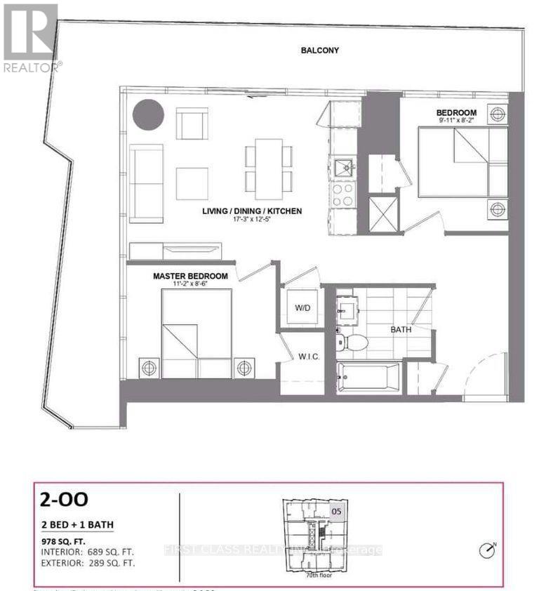 7005 - 448 Burnhamthorpe Road, Mississauga, Ontario  L5B 0R4 - Photo 6 - W13859286