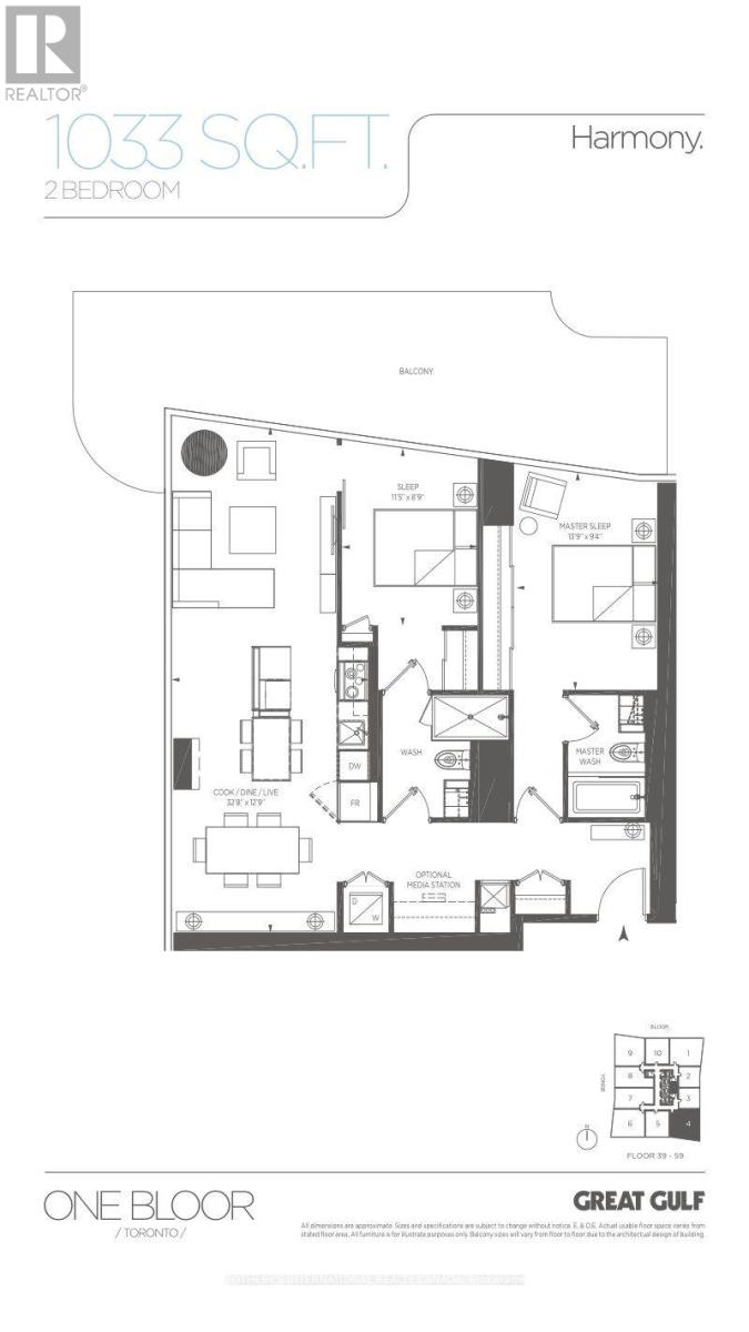 6404 - 1 Bloor Street E, Toronto, Ontario  M4W 1A9 - Photo 46 - C13860152