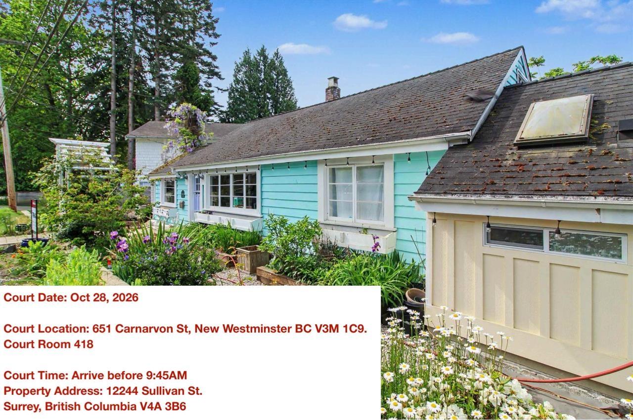 12244 SULLIVAN STREET, Surrey, British Columbia