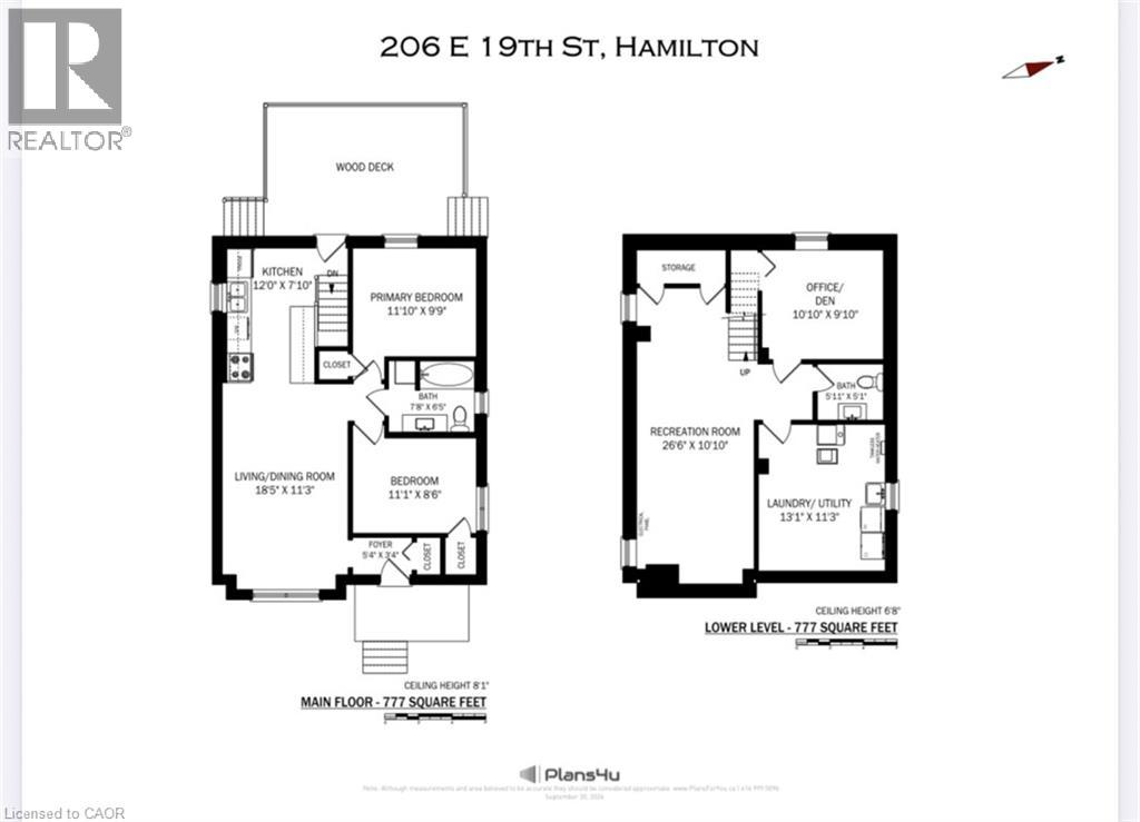 206 East 19th Street, Hamilton, Ontario  L9A 4S5 - Photo 32 - 40866082