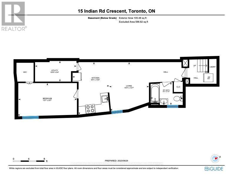 Bsmt - 15 Indian Road Crescent, Toronto, Ontario  M6P 2E9 - Photo 25 - W13862354