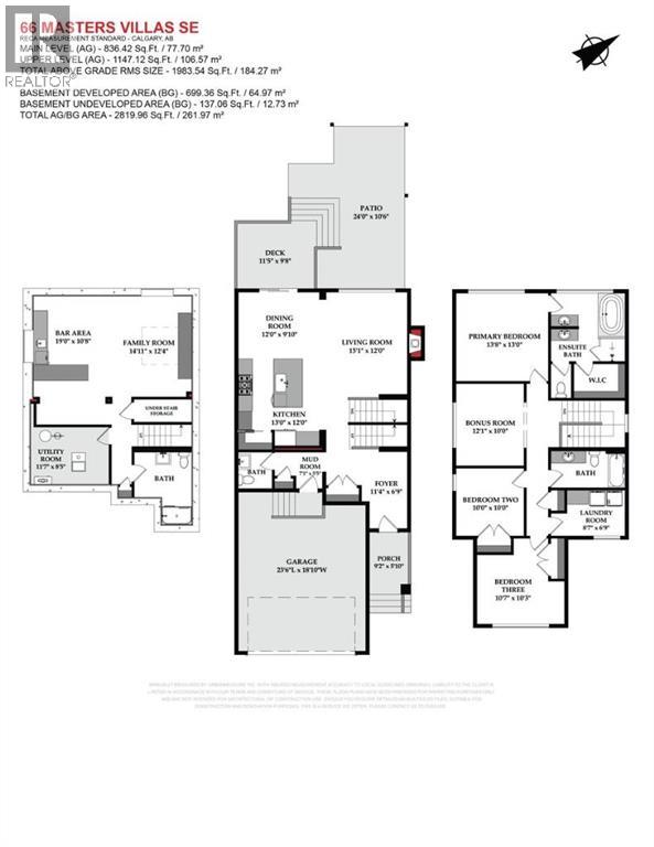 66 Masters Villas Se, Calgary, Alberta  T3M 2N4 - Photo 2 - A2349949