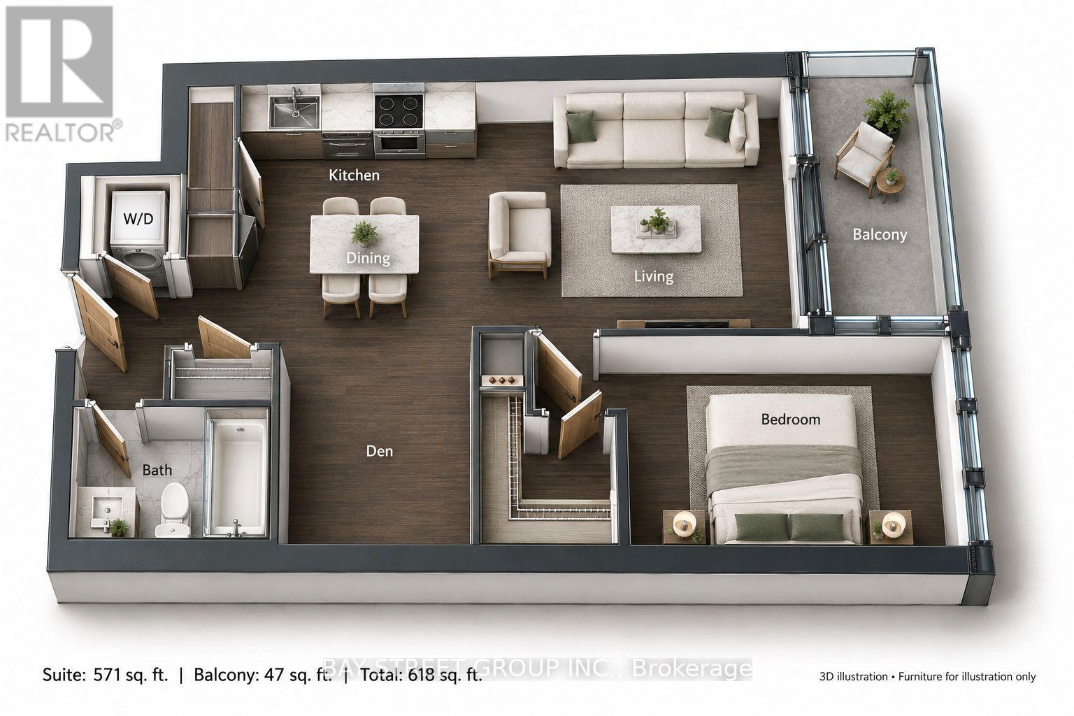 1608 - 19 Bathurst Street, Toronto, Ontario  M5V 0N2 - Photo 3 - C13863958