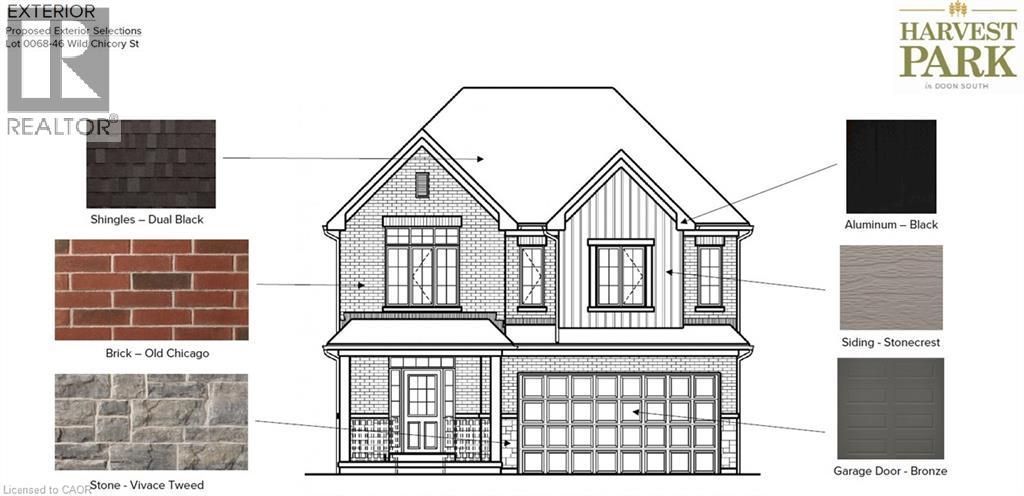 46 Wild Chicory Street Unit# Lot 0068, Kitchener, Ontario  N2P 0J1 - Photo 1 - 40839611