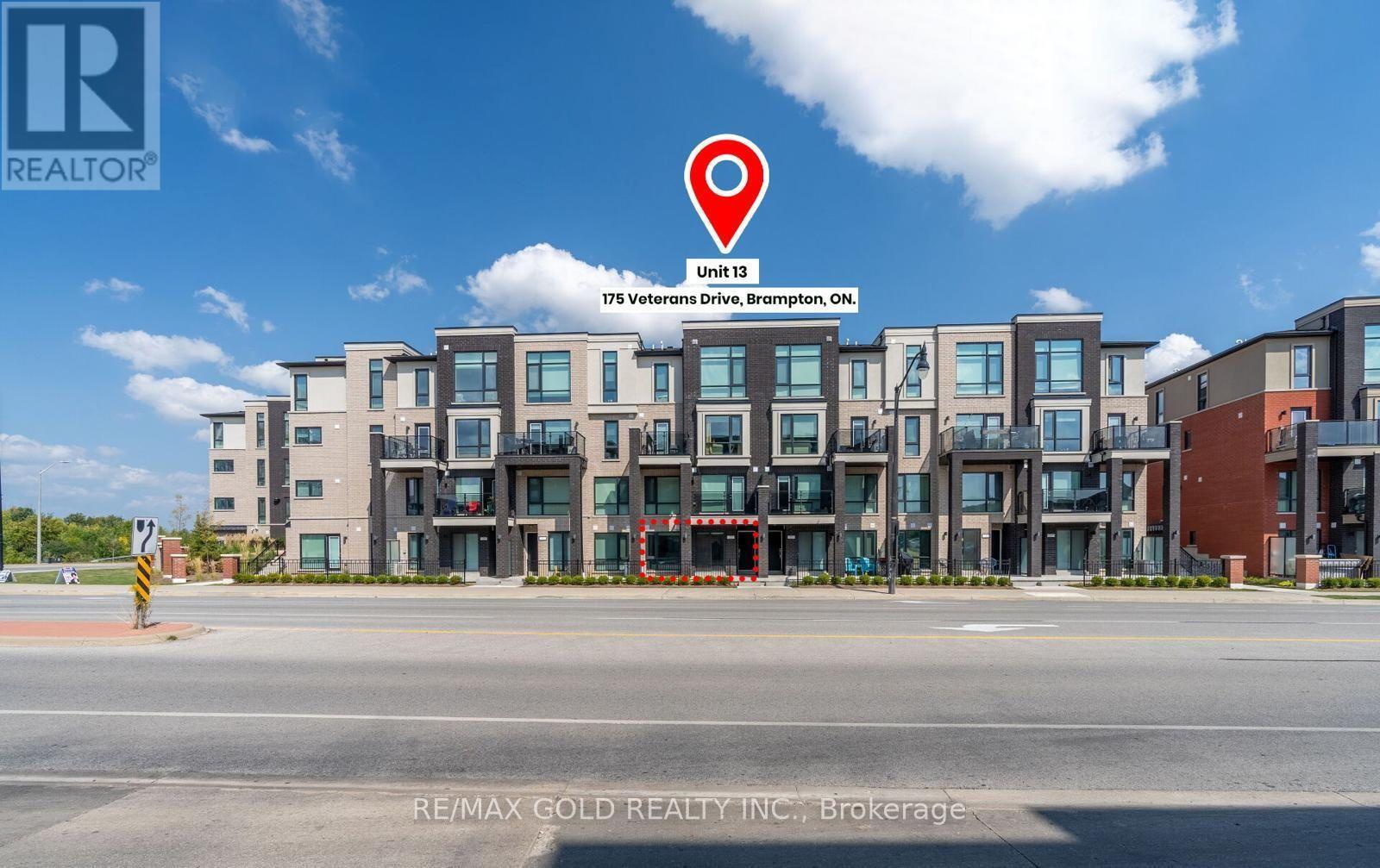 13 - 175 VETERANS DRIVE, Brampton, Ontario