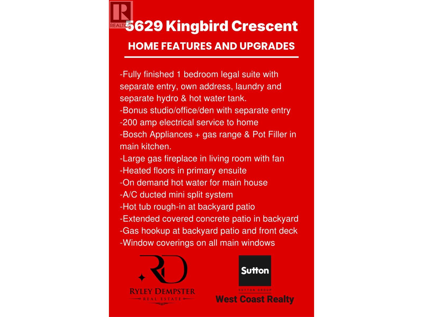 5629 KINGBIRD CRESCENT